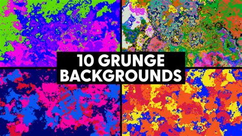 Grunge Backgrounds, After Effects Project Files | VideoHive