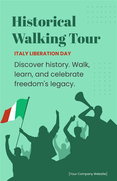 Free Italy Liberation Day Poster Template To Edit Online