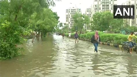 Ani On Twitter Gujarat Heavy Rainfall Results In Severe Water