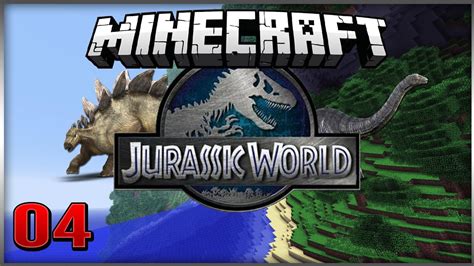 Minecraft Jurassic World Episode 4 Making Dinos Minecraft Jurassic World Modpack Ep 4