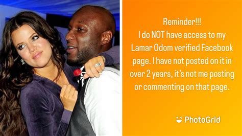 Lamar Odom Clears Up Rumor That He Shared Facebook Post Saying He