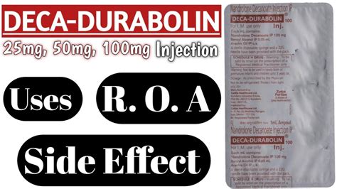 Deca Durabolin Injection Uses Side Effect Route Of Administration