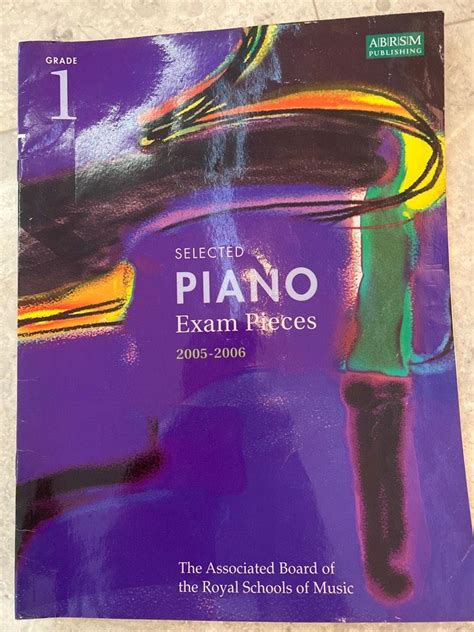 Grade 1 Selected Piano Exam Pieces 2005 2006 Hobbies And Toys Music