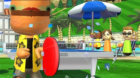 I Create Poofesure Beef Boss Mii Ep2wii Sports Resort Table Tennis