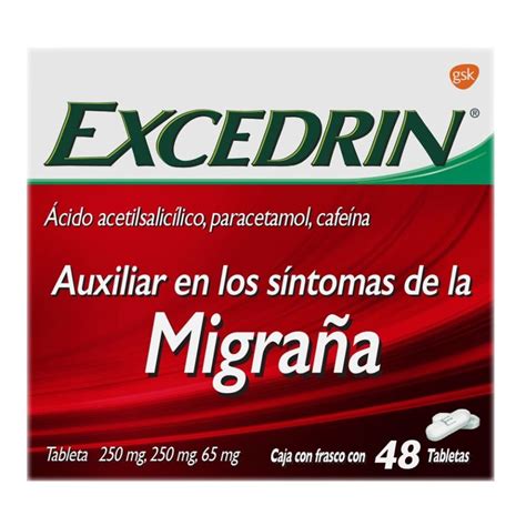 Excedrin Mg Mg Mg Tabletas Walmart