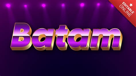 Batam Efecto Jackpot Generador De Efectos De Texto