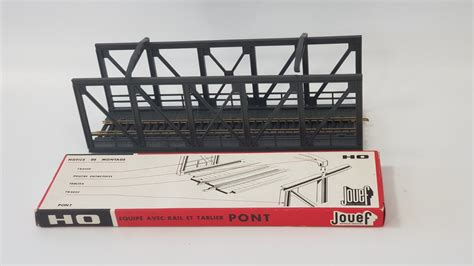 JOUEF 267000 HO ACCESSOIRE DECOR PONT EQUIPE RAIL ET TABLIER BOITE D