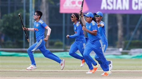 Womens Emerging Teams Asia Cup टीम इंडियाने इतिहास रचला बांगलादेशला