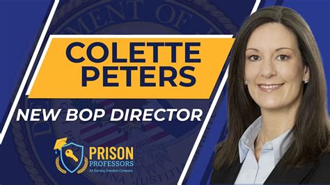 New Bureau Of Prisons Director Colette Peters 6 16 22 YouTube