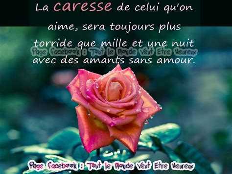 La carresse...
