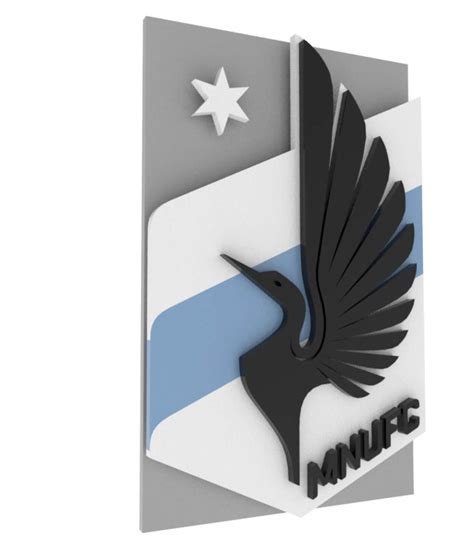 Mls Minnesota United FC Logo Keychan Printable - 3D Model by danyelon