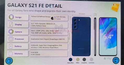 Descubra As Novidades Do Samsung Galaxy S Fe Fuga De Informa O