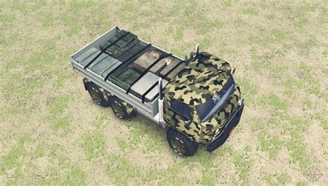 UAZ 33036 6x6 para Spin Tires