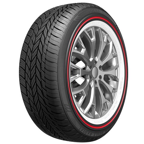 Custom Built Radial Red Stripe Tire Vogue Tyre