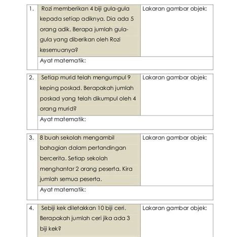 Soalan Matematik Tahun 3 Darab Dan Bahagi 25 Soal Matematika Kesebangunan Kelas 9 Dan