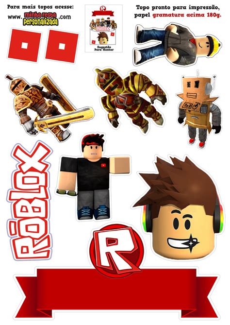 Topos De Bolo Roblox Modelo