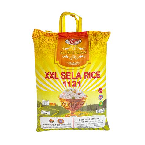 Basmati Sela Xxl Rice Kg Lulu And Murjan