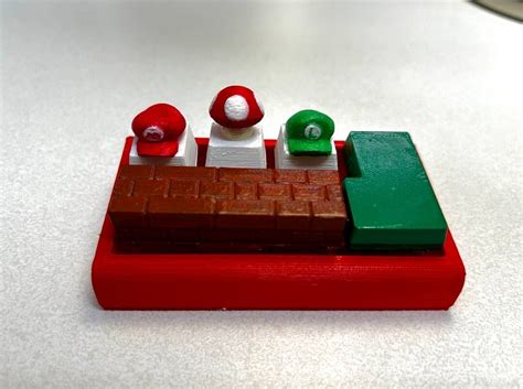 Mario Mini Keyboard With MX Cherry Compatible Keycaps - Etsy