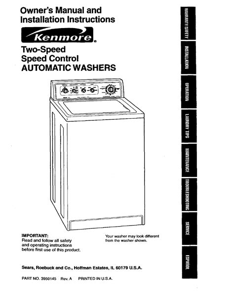 Schematics For Kenmore Washing Machine Understanding The Inn