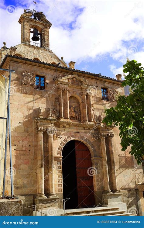 Salamanca Iglesia San Martin Church In Spain Stock Photo Image Of