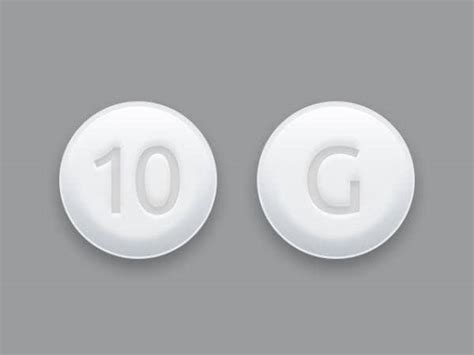 Pill Finder: G 10 White Round - Medicine.com