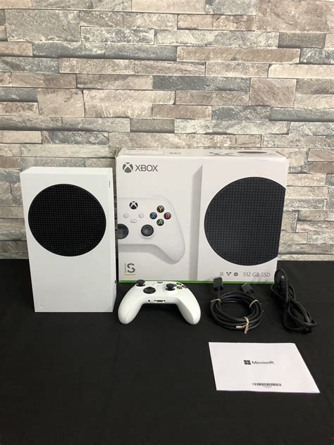 Microsoft マイクロソフト Xbox Series S 本体 512GB コントローラー 取扱説明書付き エックスボックス 動作確認