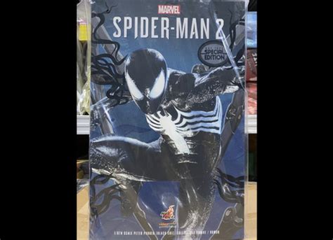 Ready Hot Toys VGM56B MARVEL S SPIDER MAN 2 1 6 PETER PARKER BLACK SUIT SPECIAL Toys Buying Agent