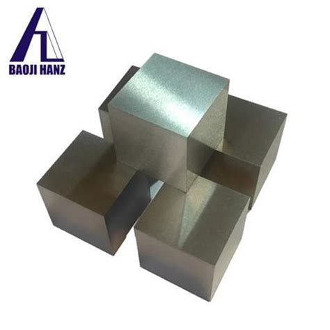 China High Quality 1 Inch 25 4 Mm Pure Tungsten Metal Cube Suppliers