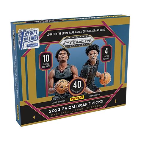 Panini Prizm Draft Picks Collegiate Basketball Hobby Box St