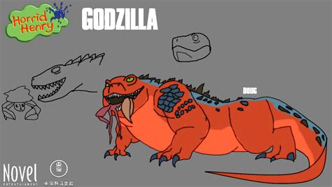 Dougtitanus Doug Godzilla Horrid Henry Style By Francoraptor2018 On
