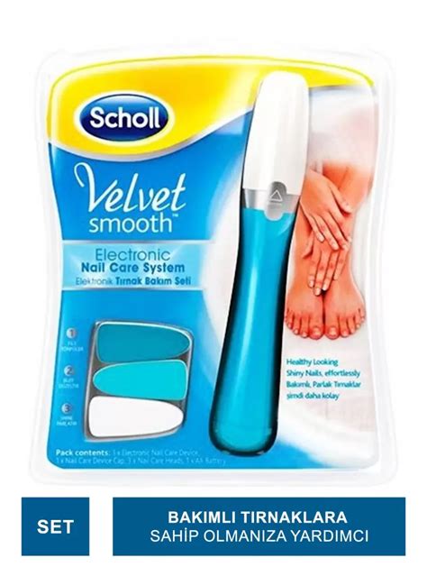 Scholl Velvet Smooth Elektronik Tırnak Bakım Seti Fiyatı ve Yorumları