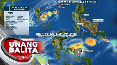 PAGASA Bagyong AmangPH Posible Pang Mag Landfall Kung Hindi