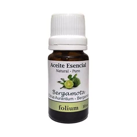 Aceite Esencial De Bergamota Natural Puro Folium Ml