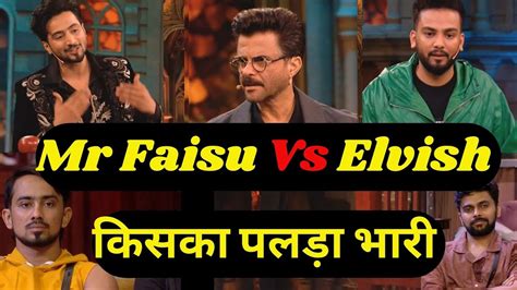 Bigg Boss Ott Wkv Update Elvish Yadav Vs Mr Faisu Luv Kataria Vs