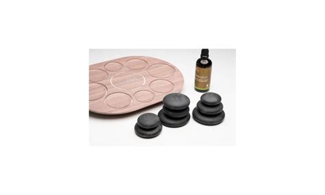 Eleeels S Revival Hot Massage Heating Stones Spa Collection Kit Groupon