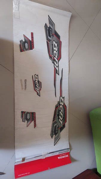 Jual Striping Stiker Sticker Body Bodi Honda Beat Karbu Karburator Lama