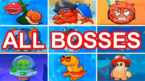 Ball V Red Boss Challenge All Bosses Beating ALL BOSSES YouTube