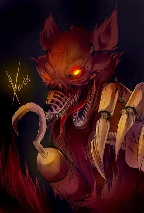 The New And Creepy Nightmare Foxy Is Very Epic Foxy And Mangle