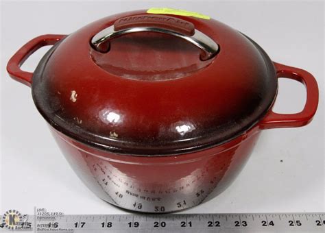 Estate Kitchenaid Enameled Dutch Oven Kastner Auctions