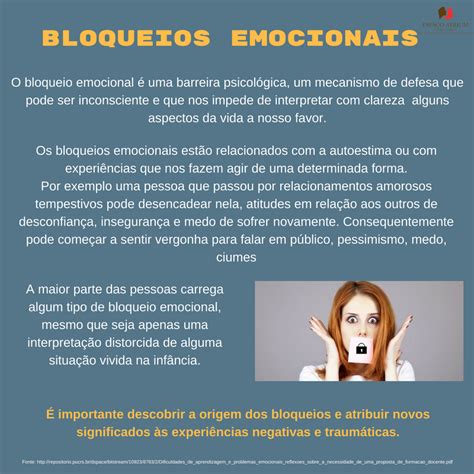 o que é bloqueio emocional significado Experimente a conta demo