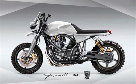 Scrambler Honda CB On Behance