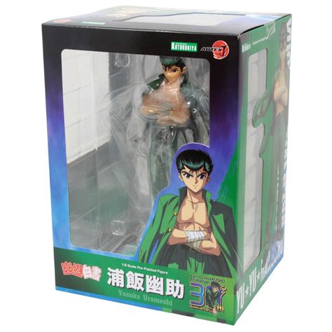 Kotobukiya Artfx J Yu Yu Hakusho Yusuke Urameshi Statue Green