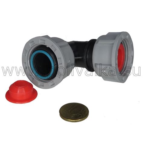 Угловая муфта-американка ВР 1" x ВР 1"