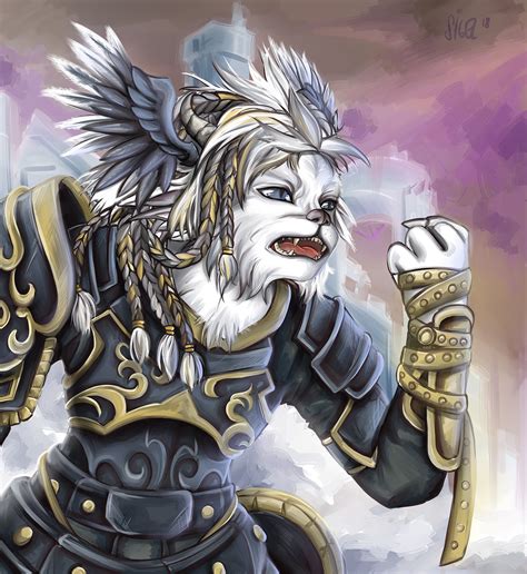 Stephanie Sigel Female Charr Guild Wars 2 Fanart