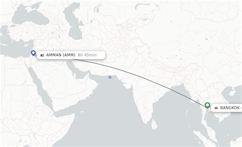 Direct Non Stop Flights From Bangkok To Amman Schedules