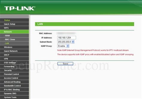 How To Change The Ip Address Of The Tp Link Tl Wr N