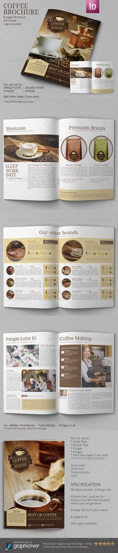 7 Coffee Brochure Design ý tưởng | thiết kế, cà phê, thiết kế thương hiệu