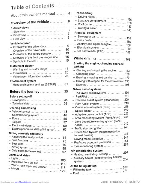 Volkswagen Golf Plus 2011 Owner´s Manual 138 Pages