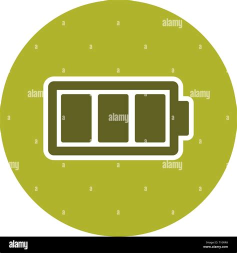 Illustration Full Battery Icon Stock Photo Alamy