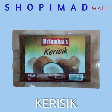 Kerisik Kelapa Goreng Kerisik Asli Drsambal S Kerisik Gram